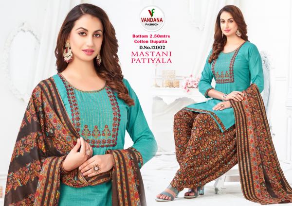 Vandana Mastani Patiyala 12 Printed Cotton Dress Materials